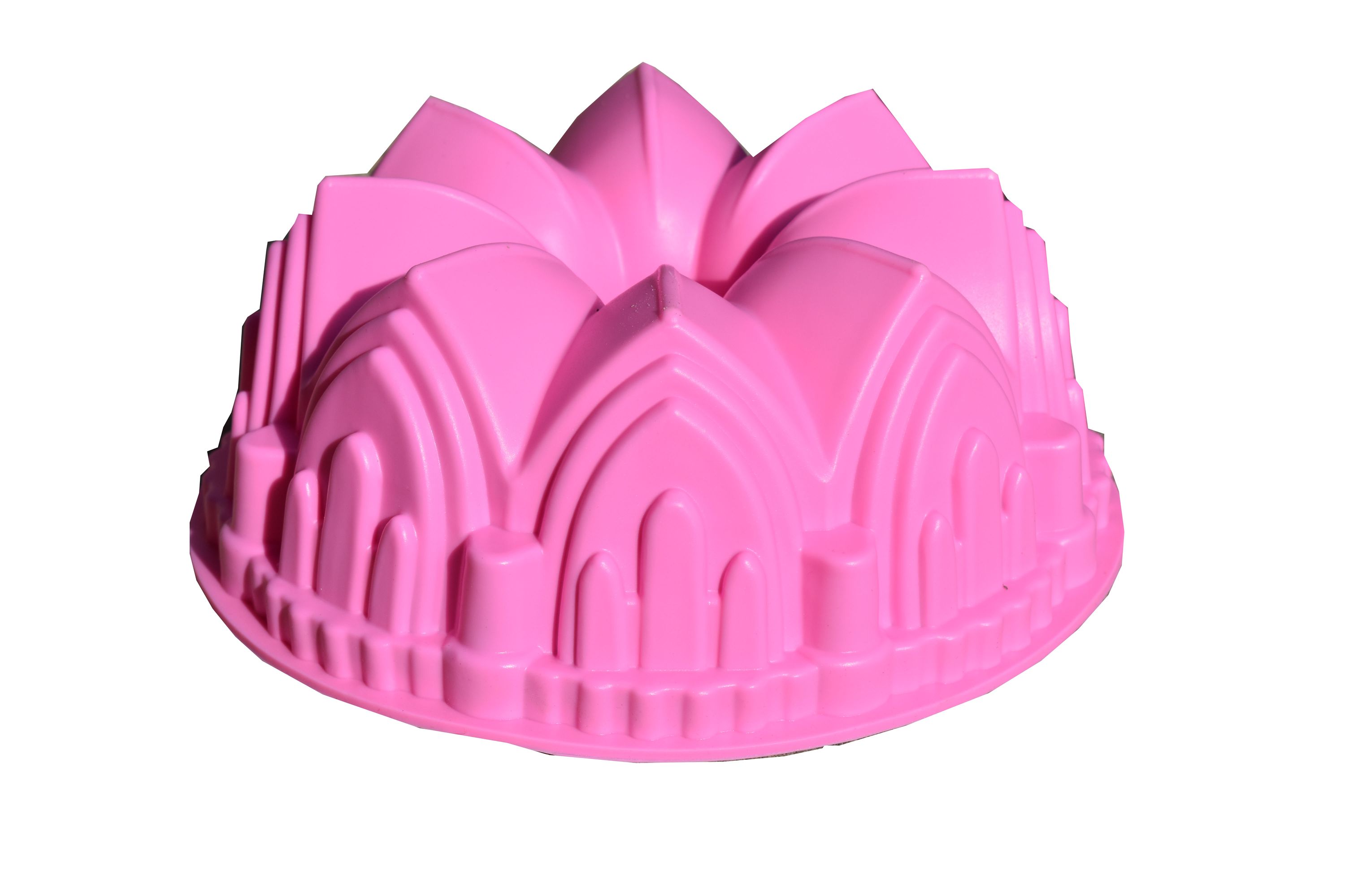 Forma silicon tort castel roz